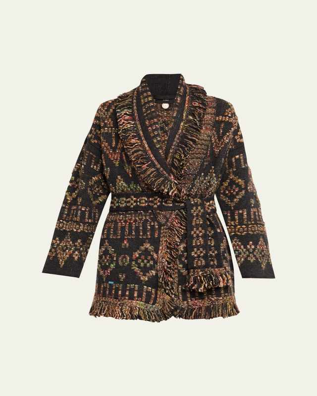 Grunge Beat Wrap Cardigan
